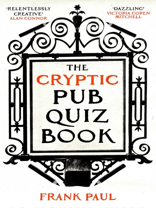 Title details for The Cryptic Pub Quiz Book by Frank Paul - Wait list